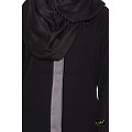 Front open Abaya- Black